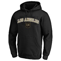 MLS Big & Tall Los Angeles FC Heart and Soul Black Pullover Hoodie