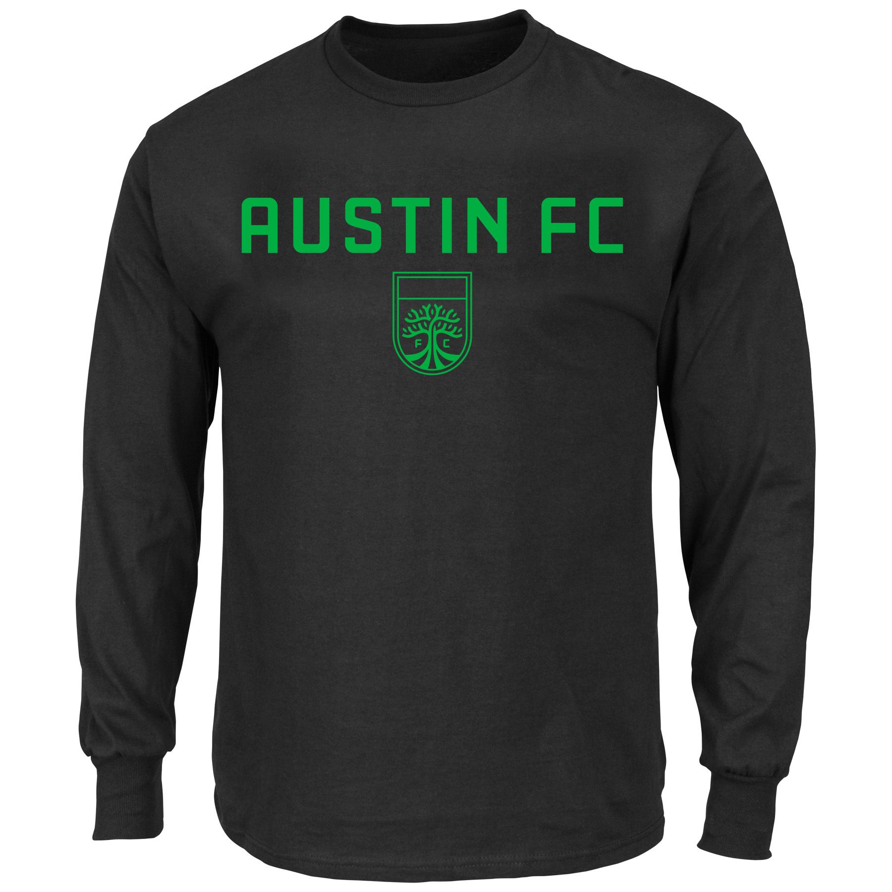 MLS Big &amp; Tall Austin FC Heart and Soul Black T-Shirt
