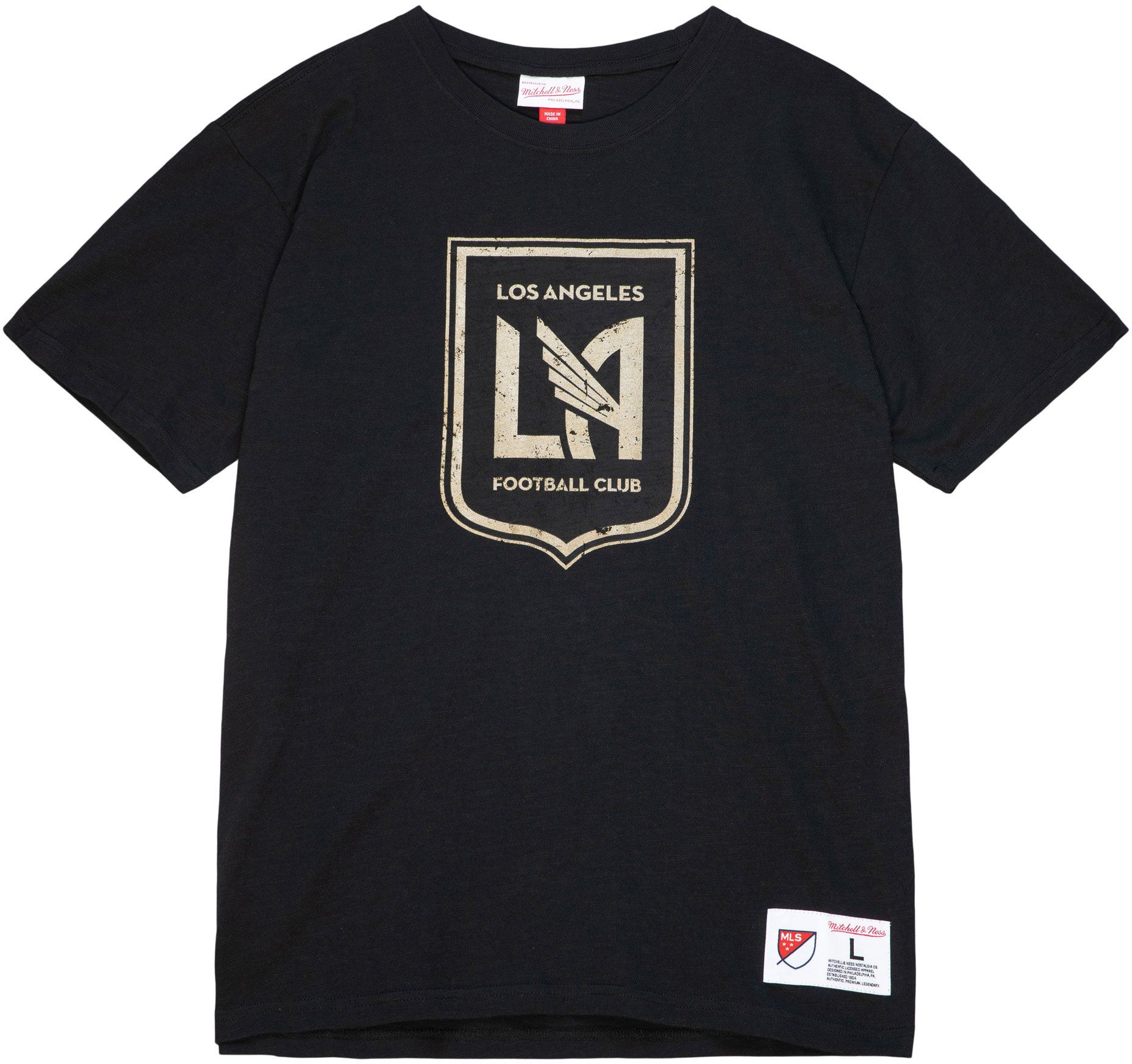 Mitchell &amp; Ness Los Angeles FC Legendary Slub Black T-Shirt