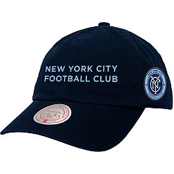Mitchell & Ness New York City FC 2-Logo Navy Dad Hat