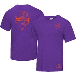 Mitchell & Ness Seattle Sounders Double Hit Purple T-Shirt