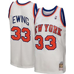 Mitchell & Ness Men's 1985 New York Knicks Patrick Ewing #33 White Hardwood Classics Swingman Jersey