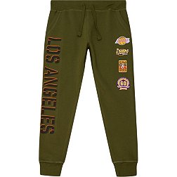 Mitchell & Ness Men's Los Angeles Lakers Green Flight Pants