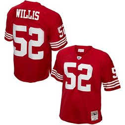 Mitchell & Ness Men's San Francisco 49ers Patrick Willis #52 2007 Red Throwback Jersey