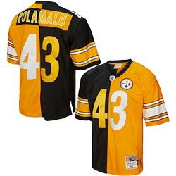 Steelers Joe Greene #75 Men's Mitchell & Ness Authentic Home Jersey - L
