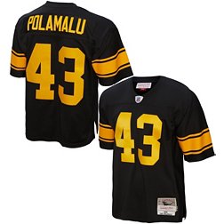 Mitchell & Ness Men's Pittsburgh Steelers Troy Polamalu #43 2008 Throwback Jersey
