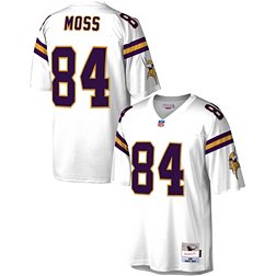 Mitchell & Ness Men's Minnesota Vikings Randy Moss #84 White Throwback Jersey