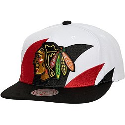 Mitchell & Ness Chicago Blackhawks Sharktooth Snapback Adjustable Hat