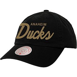 Mitchell & Ness Anaheim Ducks Script Adjustable Dad Hat