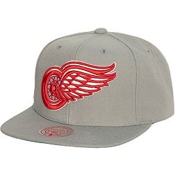 Mitchell & Ness Detroit Red Wings Alternate Flip Snapback Adjustable Hat
