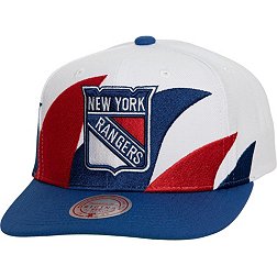 Mitchell & Ness New York Rangers Sharktooth Snapback Adjustable Hat
