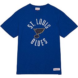 Mitchell & Ness St. Louis Blues 2023 Slub Blue T-Shirt