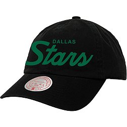 Mitchell & Ness Dallas Stars Script Adjustable Dad Hat
