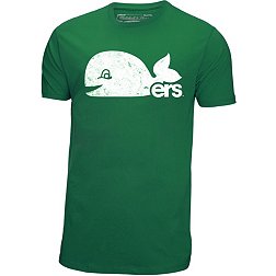 Mitchell & Ness Hartford Whalers Distressed Logo Green T-Shirt