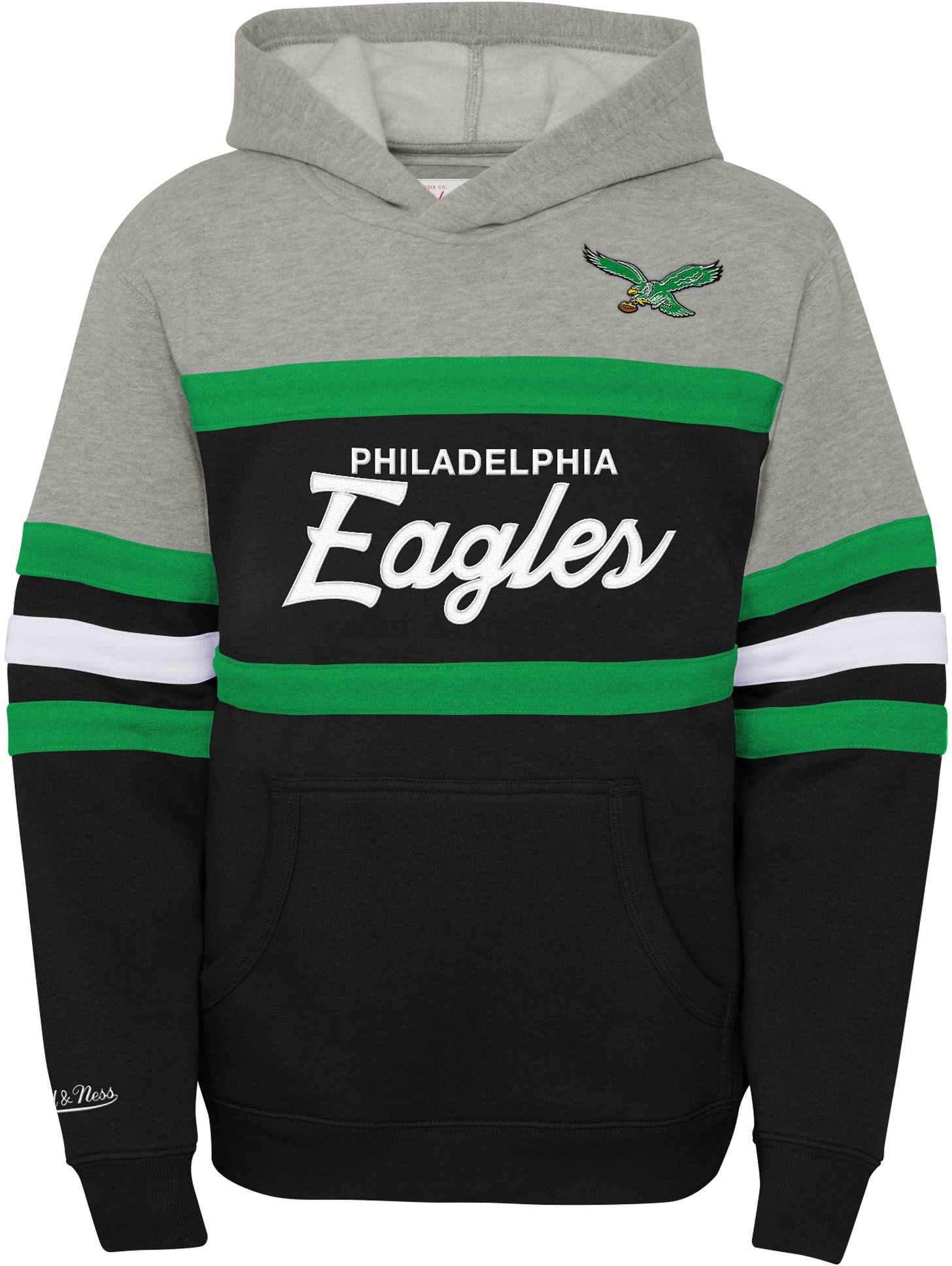 Mitchell &amp; Ness Youth Philadelphia Eagles Head Coach Hoodie