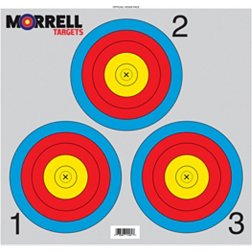 Morrell 3 Spot Paper Archery Target – 100 Pack