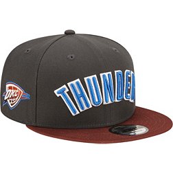 Mitchell & Ness Men's Black/White Oklahoma City Thunder Snapback Adjustable  Hat - Macy's