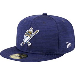 New Era Men's Milwaukee Brewers Navy 59Fifty Club Fitted Hat
