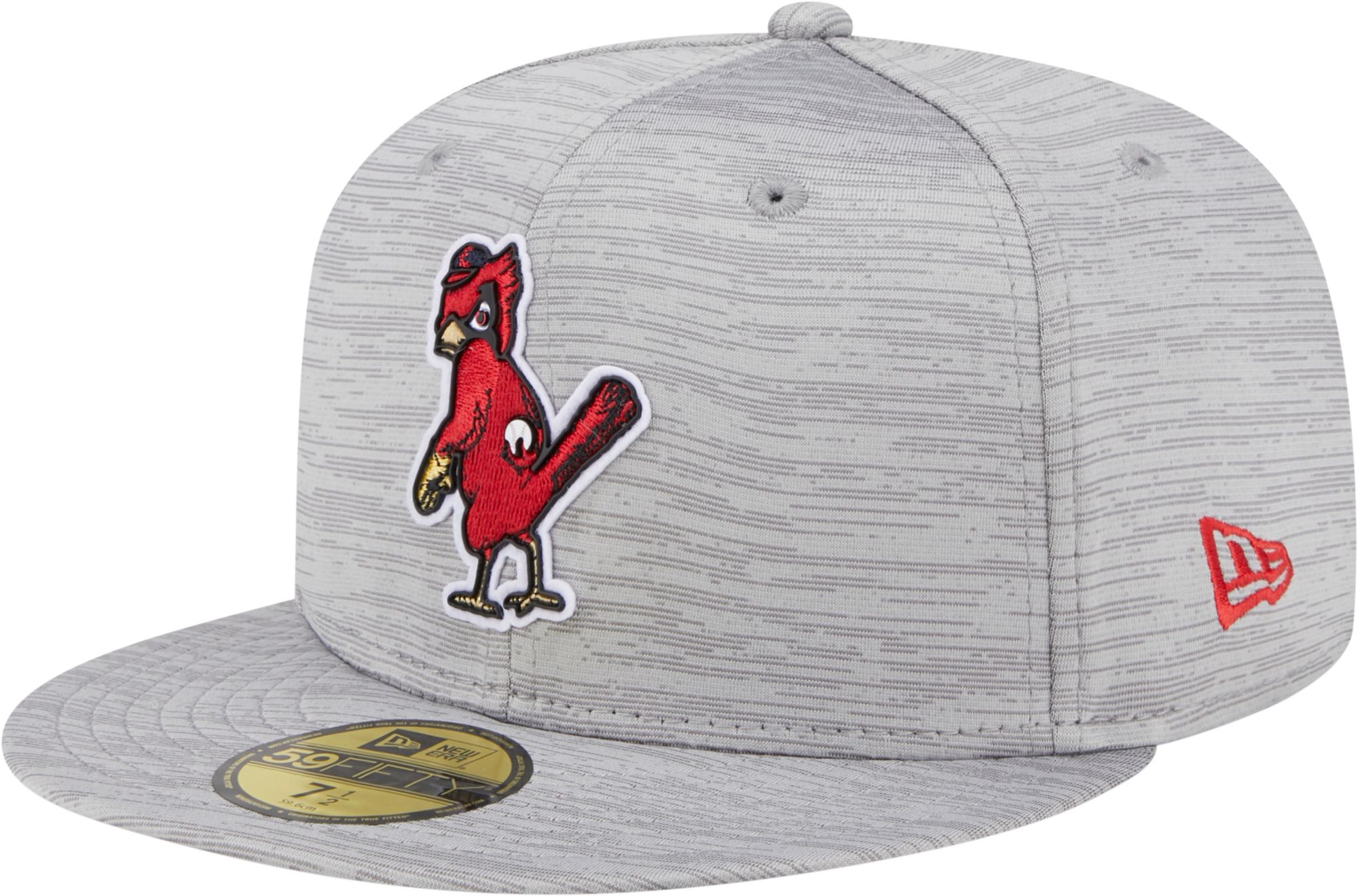 New Era St Louis Cardinals Circle Trucker LP9FIFTY Adjustable Hat - Red, Red, Cotton/Poly Blend, Size ADJ, Rally House