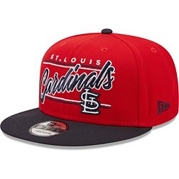 New Era Men's St. Louis Cardinals Red 9Fifty Script Adjustable Hat