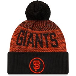 New Era Men's San Francisco Giants Black Authentic Collection Knit Hat