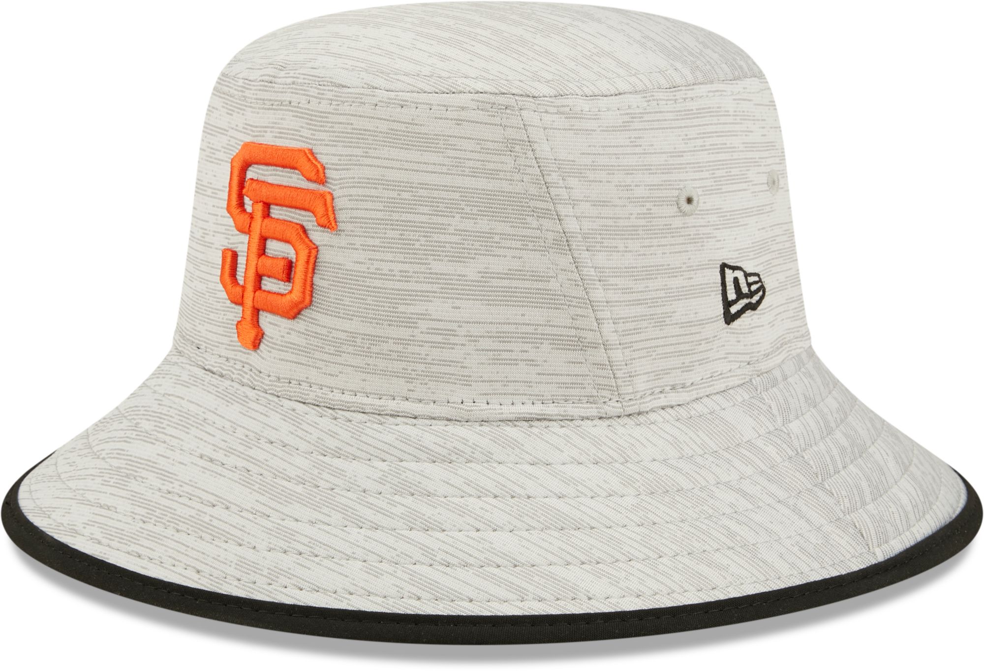 New Era / Men's San Francisco Giants Gray Distinct Bucket Hat