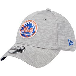 New Era Men's New York Mets Clubhouse Gray 39Thirty Stretch Fit Hat