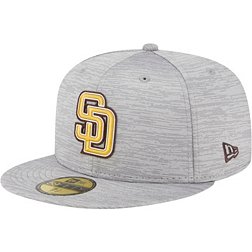 New Era Men's San Diego Padres Clubhouse Gray 59Fifty Fitted Hat