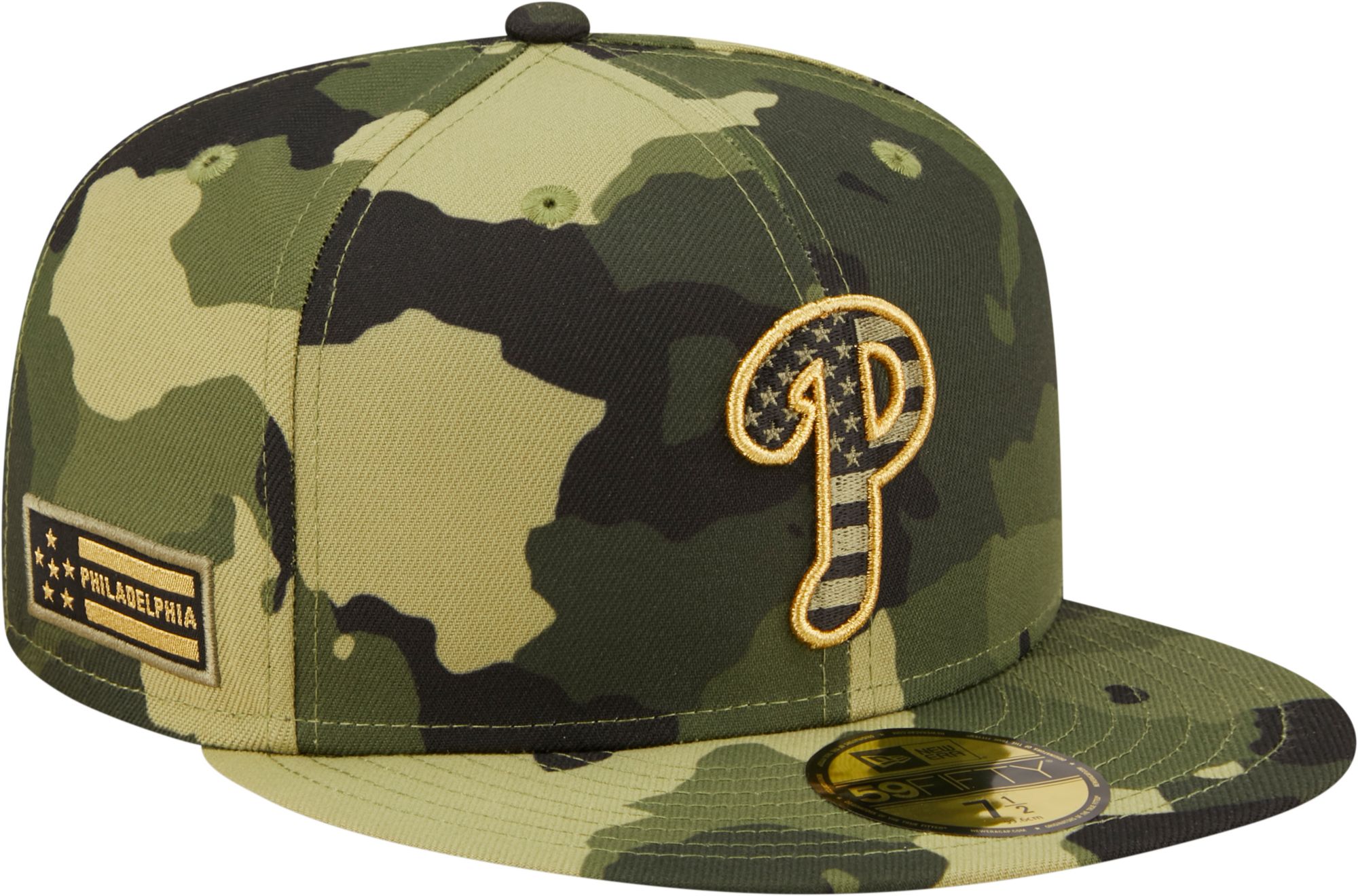 San Diego Padres New Era 2022 Armed Forces Day Bucket Hat - Camo