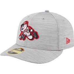 New Era Men's Cincinnati Reds Clubhouse Gray Low Profile 59Fifty Fitted Hat