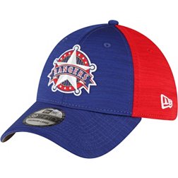 New Era Men's Texas Rangers Clubhouse Dark Blue 39Thirty Stretch Fit Hat
