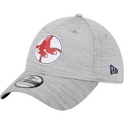 New Era Men's Boston Red Sox Gray 39Thirty Stretch Fit Hat