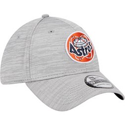 New Era Men's Houston Astros Clubhouse Gray 39Thirty Stretch Fit Hat