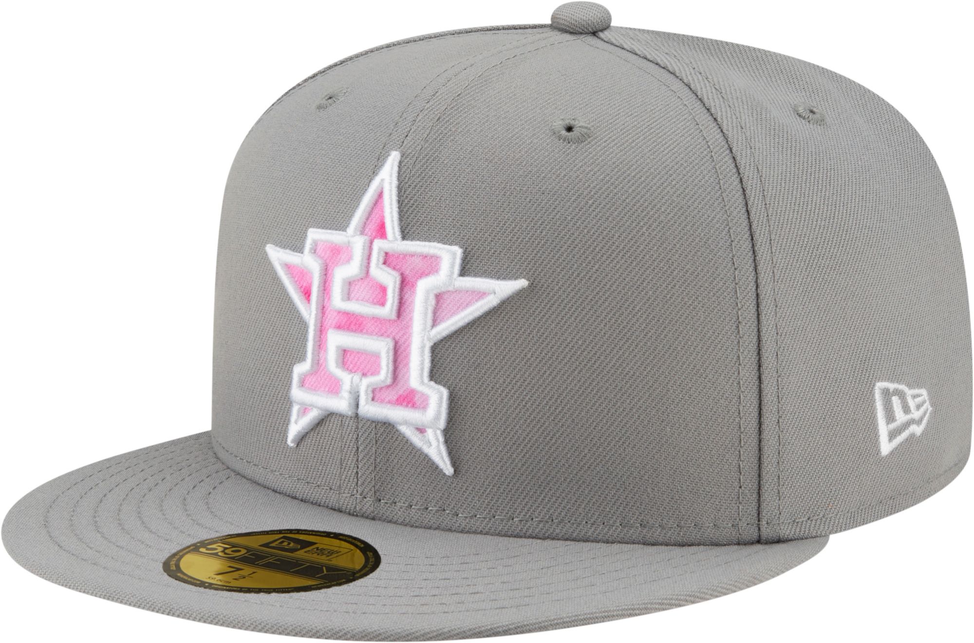 New Era / Men's Mother's Day '22 Houston Astros Grey 59Fifty Fitted Hat