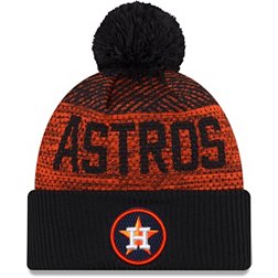 New Era Men's Houston Astros Navy Authentic Collection Knit Hat