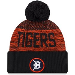 New Era Men's Detroit Tigers Navy Authentic Collection Knit Hat