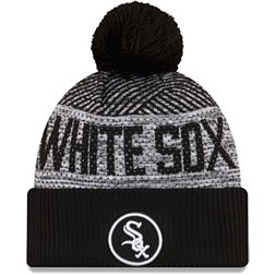 New Era Men's Chicago White Sox Black Authentic Collection Knit Hat