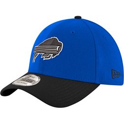 New Era Men's Buffalo Bills Logo 39Thirty Black Stretch Fit Hat