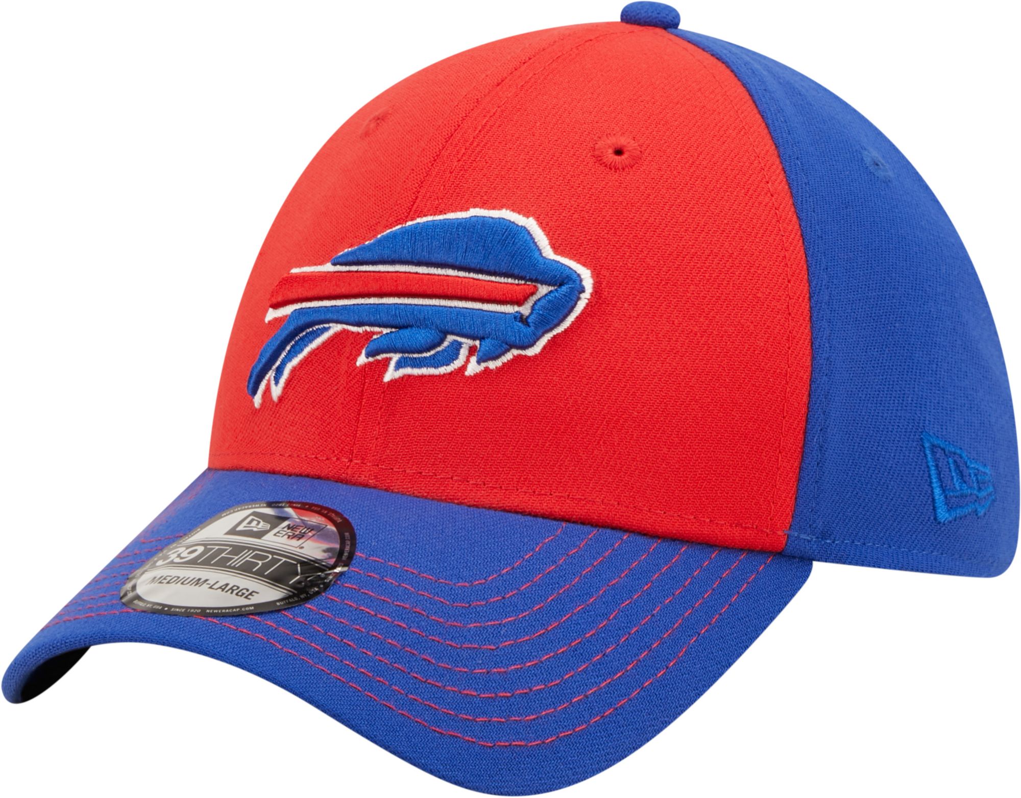 New Era Men's Buffalo Bills Classic Royal 39Thirty Stretch Fit Hat