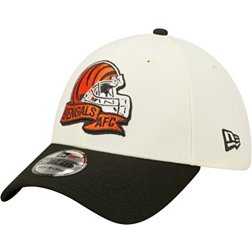 New Era Men's Cincinnati Bengals Sideline 39Thirty Chrome White Stretch Fit Hat