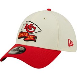 New Era Men's Kansas City Chiefs Sideline 39Thirty Chrome White Stretch Fit Hat