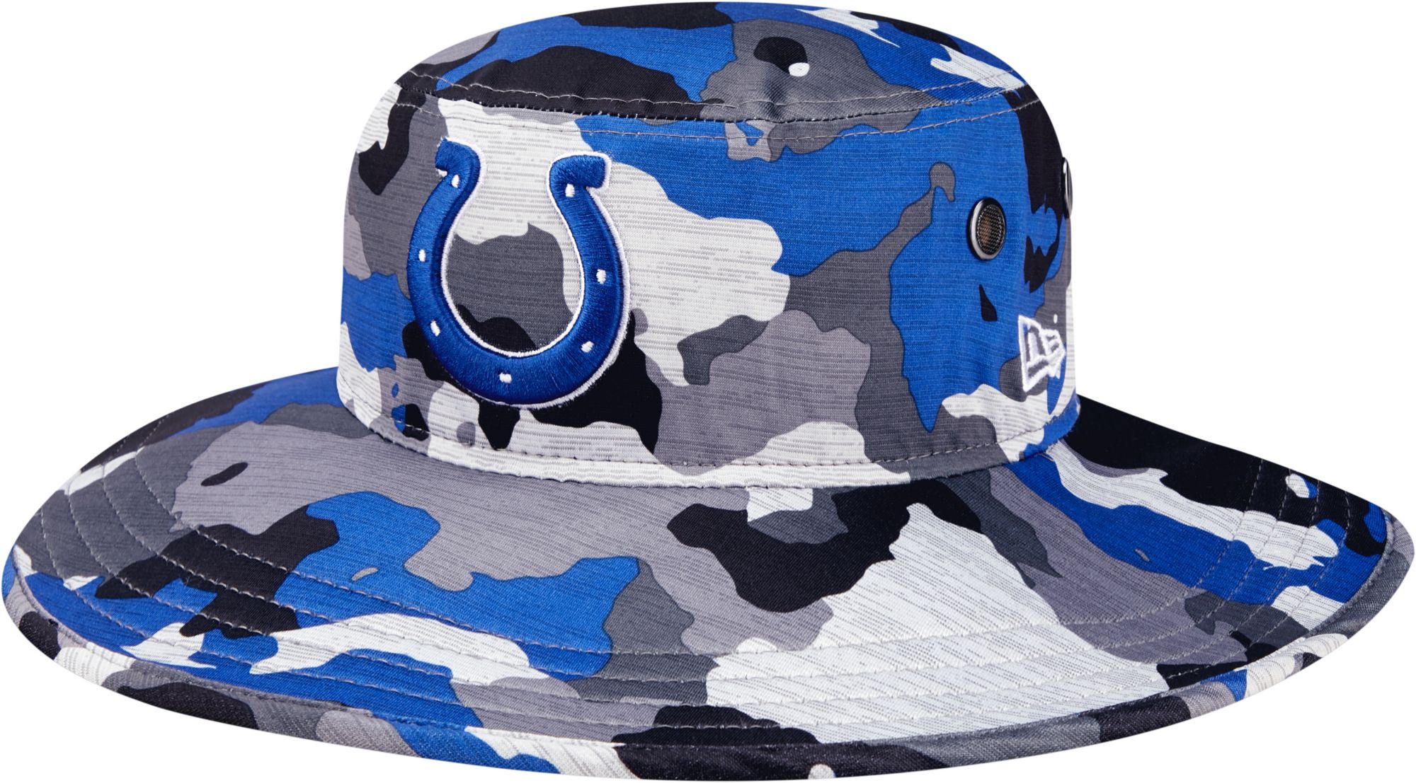 Men's New Era Gray Indianapolis Colts 2021 NFL Training Camp Official  Panama Bucket Hat