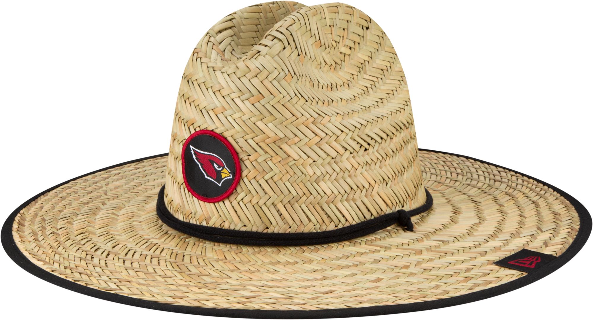 : '47 Men's Black Arizona Cardinals Striped Bucket Hat