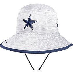 New Era Men's Dallas Cowboys Distinct Grey Adjustable Bucket Hat