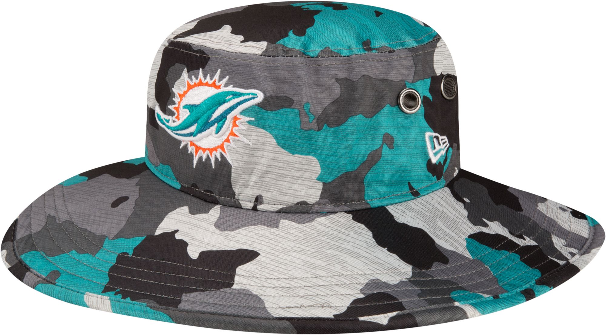 New Era Miami Dolphins NFL Sideline 2022 39THIRTY Stretch Hat