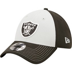 New Era Men's Las Vegas Raiders Classic Black 39Thirty Stretch Fit Hat