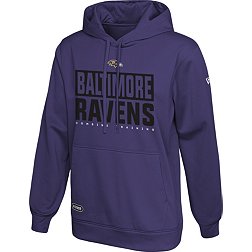 New Era Men's Baltimore Ravens Combine Offside Purple Hoodie