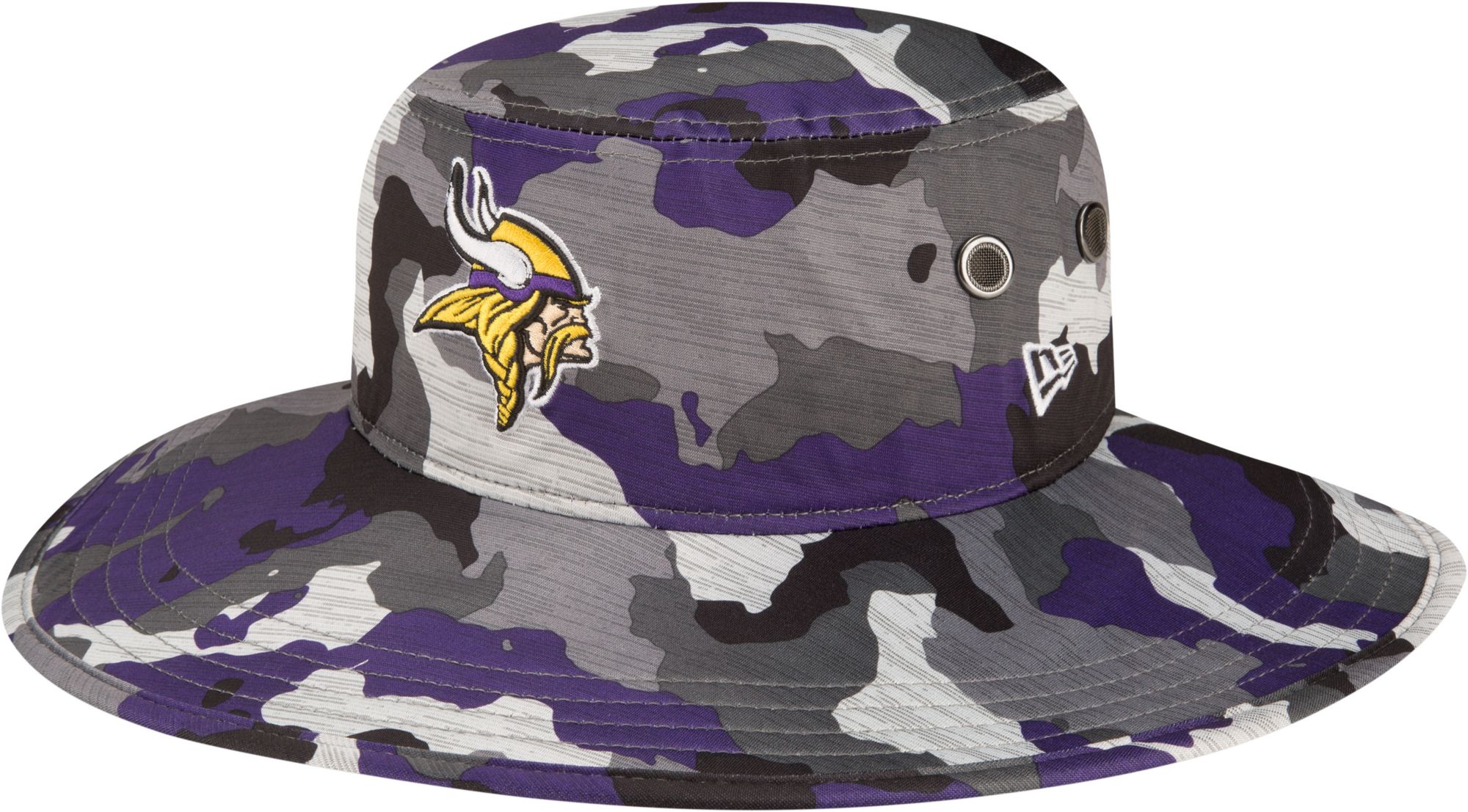 purple camo vikings hat