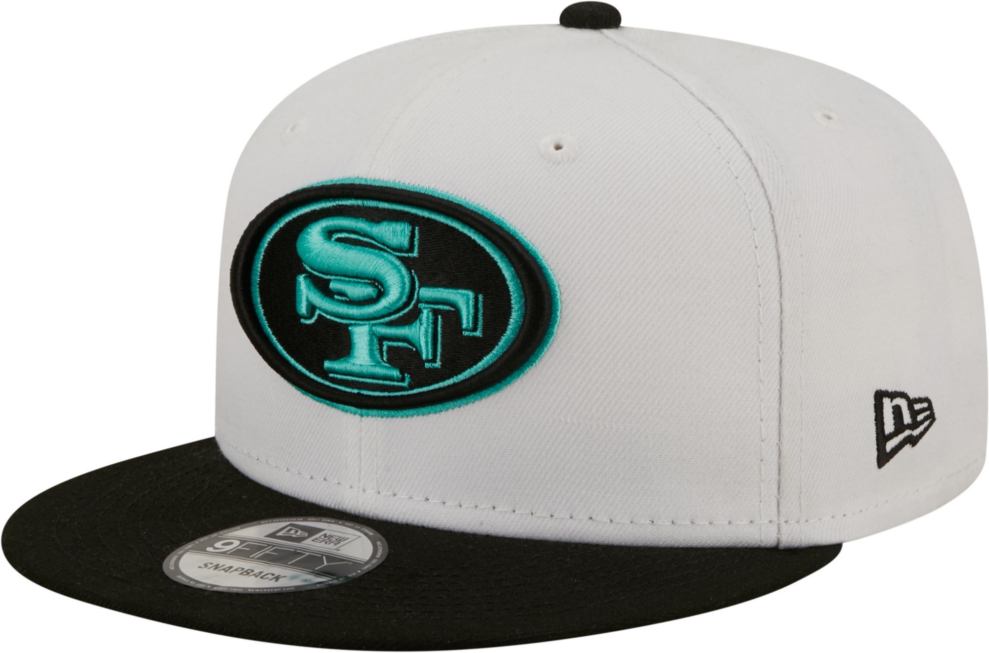 San Francisco 49ers Navy on White Logo Grand NFL 9Fifty Snapback