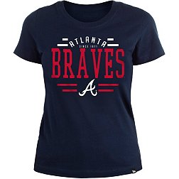 New Era Women's Atlanta Braves Blue T-Shirt